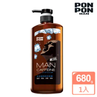 【澎澎MAN】咖啡因勁涼洗髮露-650g+30g