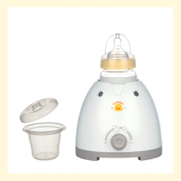 【Piyo Piyo 黃色小鴨】多功能三合一溫奶器(加熱 副食品 消毒 不鏽鋼)