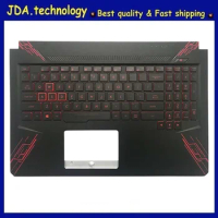 MEIARROW New/org 15.6" For Asus TUF Gaming FX504 FX80 FX80G FX80GD FX504G FX504GD plamrest US keyboard upper cover,Red