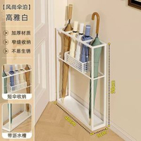 內地直送 - 門後雨傘架置物架放傘筒收納架雨傘窄縫收納架瀝水傘桶雨傘儲物架