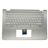 NEW Palmrest cover w/ Backlit Keyboard for HP Pavilion 14-BA 14T-BA Silver 924115-001
