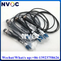 6Pcs SM,4C,G657A1,4.5mm,TPU Armored Cable,0.7M,4Core ODC Female Square Socket Type to LC/UPC Armoured Fiber Patch Cord Connector