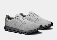 On Cloud 6 Men Sepatu Sneakers Pria [3MF10073314] 11.5 Wolf Rock