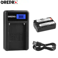 1Pc NP-FM500H NP FM500H Battery + LCD USB Charger for Sony Alpha A58 DSLR-A350A300 A350 A450 A500 A550 A560 A580 A700 A99 A850