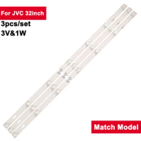 3V 1W Led Backlight Strips For JVC 32inch HL-00320A28-0701S-04 3Pcs/Set Tv Backlights Bar LED-32D LT-32DE75 MS-L2391 V1 32LEX-50