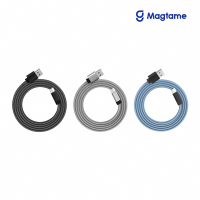 Magtame USB-A to Type-C 扁線款 磁性快收納充電傳輸線 1.5M