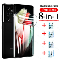 For Samsung Galaxy S21 Ultra Hydrogel Film Camera Protective for Samsung Galaxy S 21 Ultra Plus S21 S20 Fe S21fe Note20 Note 20