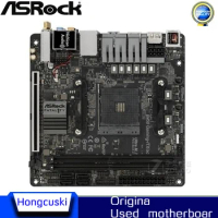 MINI ITX For ASROCK B450 GAMING-ITX/AC Used original motherboard Socket AM4 DDR4 B450 Desktop Mother