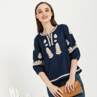 SISTER'S Blouse - Blus Atasan Wanita Katun Bordir Y9439 (ZE)