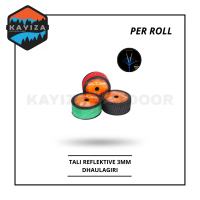 [COD]tali prusik 3mm reflektif roll dhaulagiri - tali reflektif - tali prusik - tali prusik menyala
