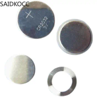 SAIDKOCC 304 Stainless Steel CR2032 Coin Cell Parts Assembly Coin Cell Cases with 1.1mm Spring and 1.0mm Spacer