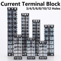 10PCS TB-1503/TB-1506 15A TB-2503/TB2506 600V 15A Screw Dual Row Strip Terminal Block Fixed Wiring B