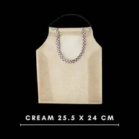 Tas Keranjang Buah / Tas Jaring Belanja Kantong Sayur Bawang Belanja Buah / Tas Jaring Belanja CREAM