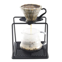 1pcs Hand Brewed Coffee Filter Cup Holder Pour Over Coffee Filter Dripper Stand Single/double/three Hole Kitchen Funnel Tools