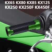 For Kawasaki KX 65 80 85 125 250 450 F KX65 KX80 KX85 KX125 KX250F KX450F 1990-2022 2023 Accessories Motorcycle Grips Anti Slip