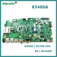 X540SA N3050/N3060/N3700 CPU 2G/4GB RAM Laptop Motherboard For Asus X540S X540SA F540S Notebook Mainboard