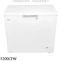 TCL【F200CFW】200公升臥式定頻冷凍櫃(含標準安裝)(7-11商品卡500元)