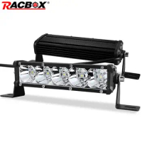 7" Inch Off Road LED Light Bar Spot Beam LED Bar/Work Lights for Car Truck ATV SUV Pickup Lorry RV 12V 24V LED Driving Fog Lamps