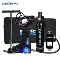 Mini scuba diving air tank and underwater 25 minutes Mini diving equipment