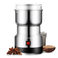 Electric Coffee Grinder, Coffee and Spice Grinder, Automatic Coffee Grinder, Compact Stainless Steel Coffee Grinder