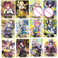 Anime Goddess Story Anastasia Prinz Eugen Ssr Cards Game Collection Rare Cards Children's Toys Boys Surprise Birthday Gifts