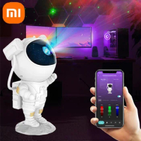 Xiaomi Smart Astronaut Night Lamp RGB Starry Sky Star Galaxy Projector Led Baby Night Light For Children's Gift Bedroom Decor