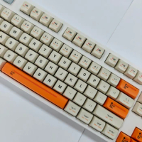 ECHOME Vintage Gray Keycap Set PBT Dye Subbed Customized Personalized Keyboard Cap Xda Profile Key Cap for Mechanical Keyboard