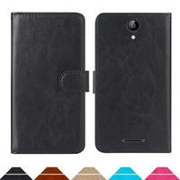 Luxury Wallet Case For TP-Link Neffos C5A PU Leather Retro Flip Cover Magnetic Fashion Cases Strap