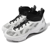 【NIKE 耐吉】籃球鞋 Air Jordan XXXVII PF 白 黑 男鞋 AJ37 氣墊 Oreo(DV0747-108)