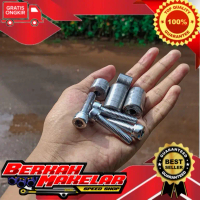 Bosh drat pangkon dudukan step postep belakang k15 revo ninja cbr 650 sonic set baut L stenlis 4pcs