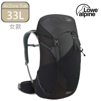 【Lowe Alpine】AirZone Trail ND33 網架背包 煤炭黑 FTF-42-33(登山、百岳、郊山、健行、旅行)