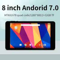 ​8 inch mini tablet pc android wifi mini pc quad core 2GB Ram+32GB Rom Android 7.0 mp3 bluetooth dual camera