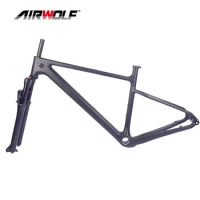 XC 29ER Hardtail Carbon Mountain Bike Frame with Thru Axle 100*15 Full Suspension Fork for Cross Country and Trail Riding