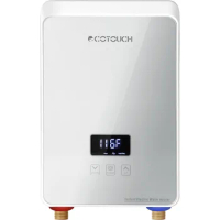 Tankless On Demand Water Heater Electric 240V, ECOTOUCH 5.5KW Hot Water Heater For Sink, Electric Instant Hot Water Heater