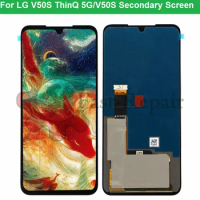 For LG V50S ThinQ 5G LCD Display Touch Screen Digitizer Assembly Secondary Screen For LG V50S LM-V510N lcd with touch panel V50s