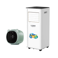 【SONGEN 松井】6-8坪 R410A 10000BTU多功能清淨除濕移動式冷氣機/移動式空調(LD-N365C附USB水冷風扇)