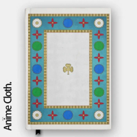 Buku Rill Boismortier Grimoire Black Clover Anime Custom Note Cosplay