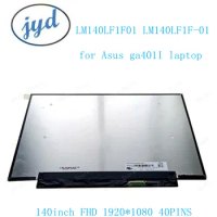 LM140LF1F01 LM140LF1F02 LQ140M1JW49 for Asus ROG Zephyrus G14 GA401I GA401IV GA401IH LCD Non-Touch Display Panel 40 Pins 144 Hz
