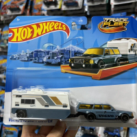 Đường ray xe tải, Bộ sưu tập Hot Wheels, Xe hợp kim, Xe kéo Volvo RV, Xe tải bình dầu