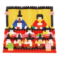 【nanoblock 河田積木】NBH_208雛人形