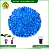Media Tanaman Pengganti Tanah Hydrogel Untuk Mempercantik Tanaman Hias Biru