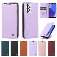 Flip Cover Leather Case For Samsung Galaxy A73 5G Magnetic Wallet Bags For Samsung A73 A 73 5G SM-A736B Phone Cases Covers