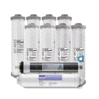 賀眾牌UF-65系列組合 UF-65P5四支UF-65GAC二支UF-65CTO二支 UF-21後置 UF-22薄膜(共10支)