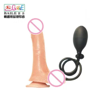 penis dildo inflatable dildo,women masturbation toy, suction penis dildo for women Drop shipping