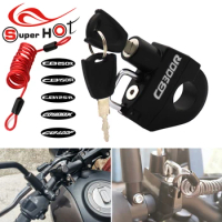 For HONDA CB300R CB250R CB150R CB125R CB400X CB400F CB 300R 400X 400F 150R 125R 250R Accessories Anti-theft Helmet Lock Security