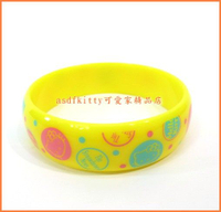 asdfkitty*KITTY黃色手環-大人用-大小孩用--2009年絕版正版商品