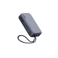 พาวเวอร์แบงค์ [CCC] PB-Y47 Spark Sling 10000mAh 30W PD พร้อมสายในตัว สี Gray