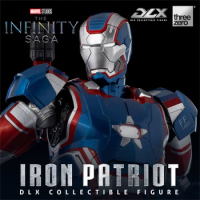 【In Stock】3A Threezero DLX Iron Man Patriot The Infinity Saga Action Model Collectible Figure Toys