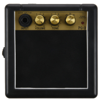 Portable Mini Guitar Bass Amplifier Guitarra AMP 5W Speaker Clip-On gitar bahagian aksesori untuk gitar elektrik akustik PG-3