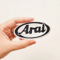 Motorcycle Patch Bordir Aksesoris Emblem Iron On Arai Helmet